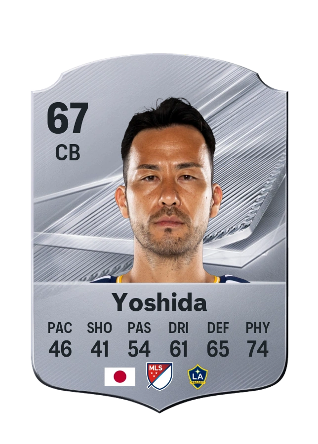 Maya Yoshida, Common kartı, reyting 67