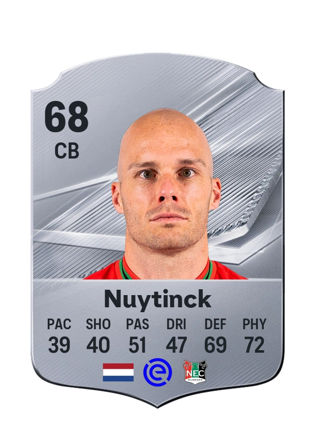 Bram Nuytinck, Common card, rated 68