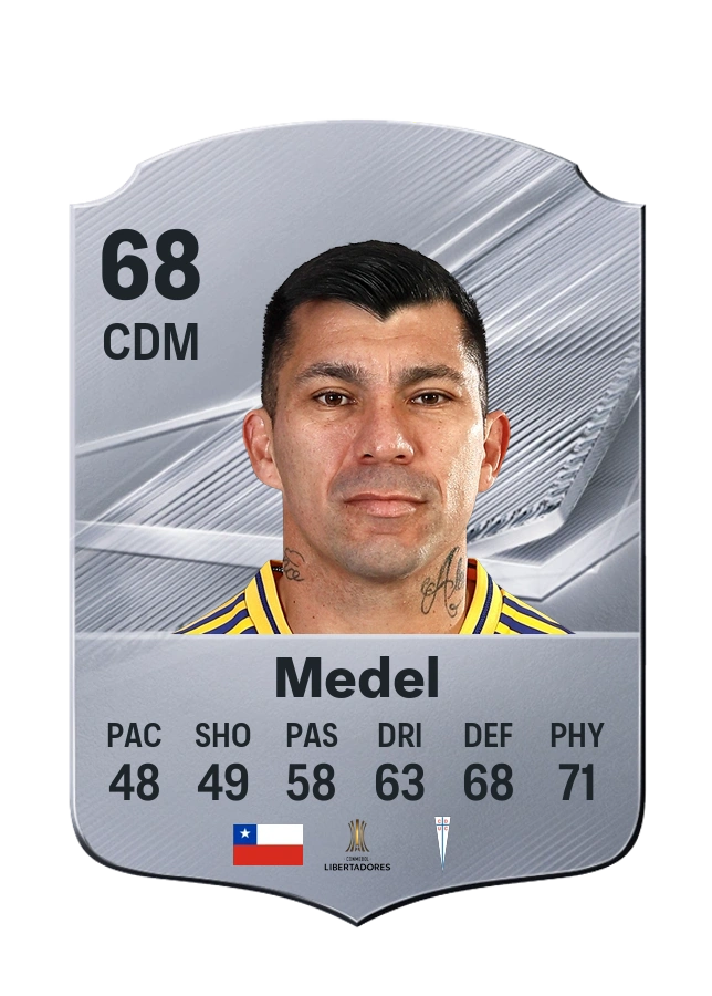 Common-Karte von Gary Medel, Wertung 68