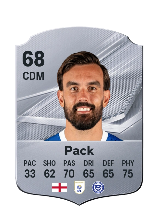Marlon Pack, Common kartı, reyting 68