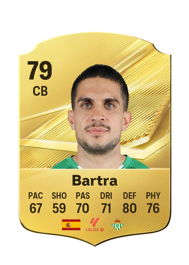Carta Common di Bartra, valutazione 79