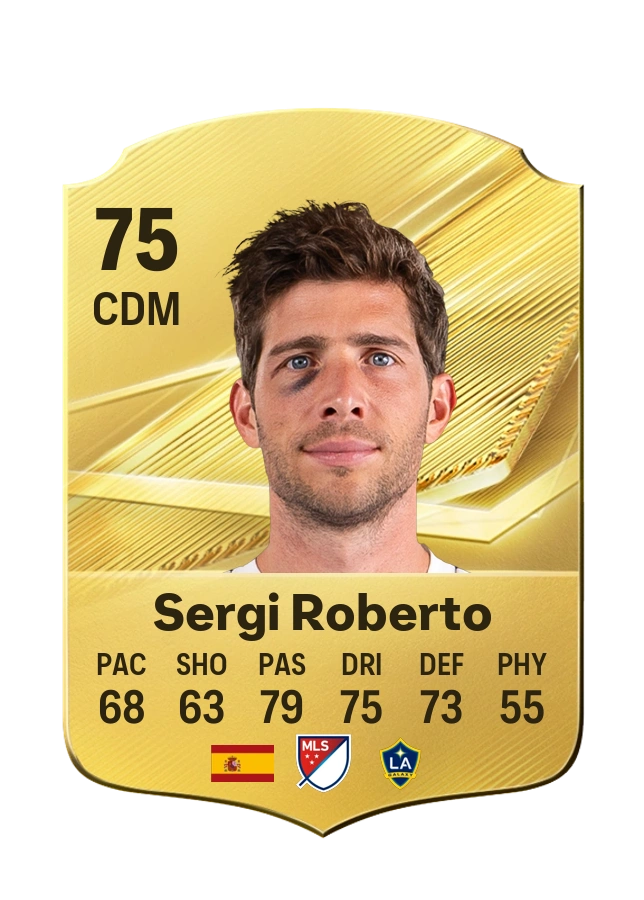 Sergi Roberto, Common card, rated 75