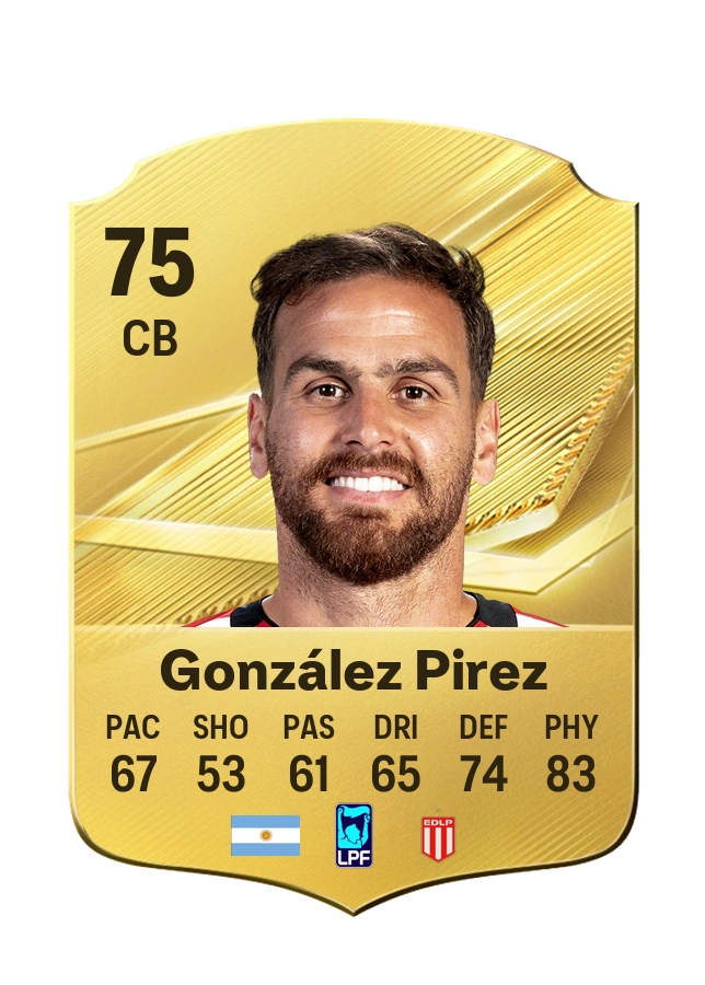 Leandro González Pirez, Common card, rated 75