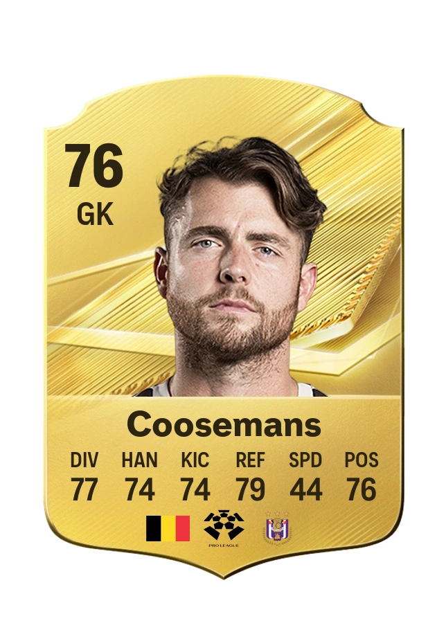 Carta Common di Colin Coosemans, valutazione 76