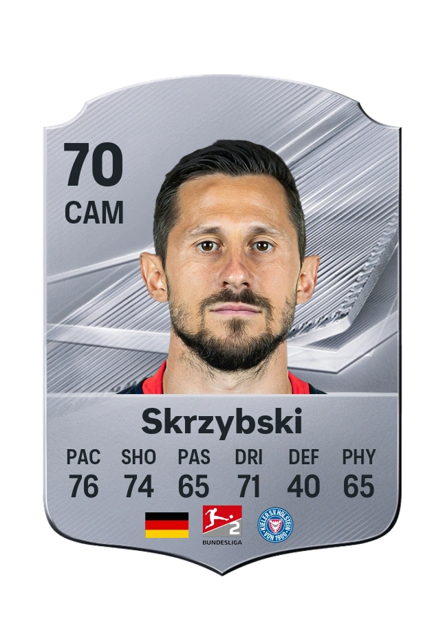 Steven Skrzybski, Common-kaart, rating 70