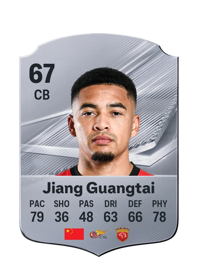 Jiang Guangtai, Common card, rated 67