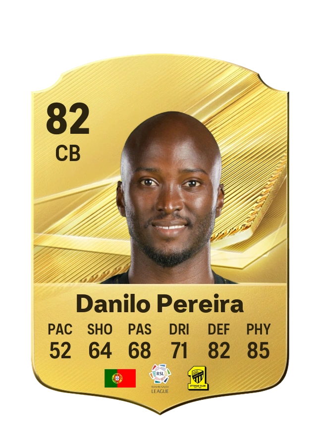 Danilo Pereira, Common card, rated 82