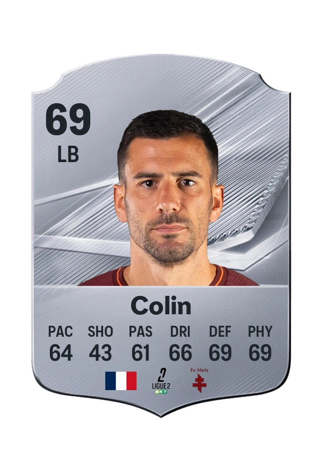 Carta Common de Maxime Colin, overall 69
