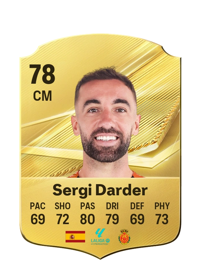 Carta Common de Sergi Darder, overall 78