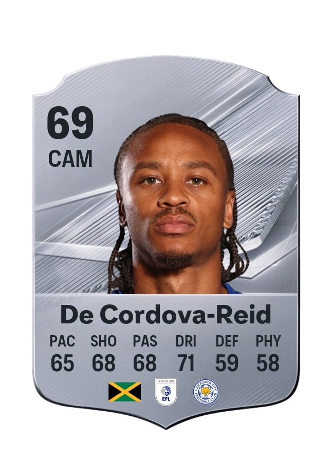 Bobby De Cordova-Reid، بطاقة Common، بتقييم 69