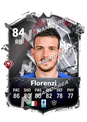 Alessandro Florenzi, karta Base Hall of FUT, ocena 84