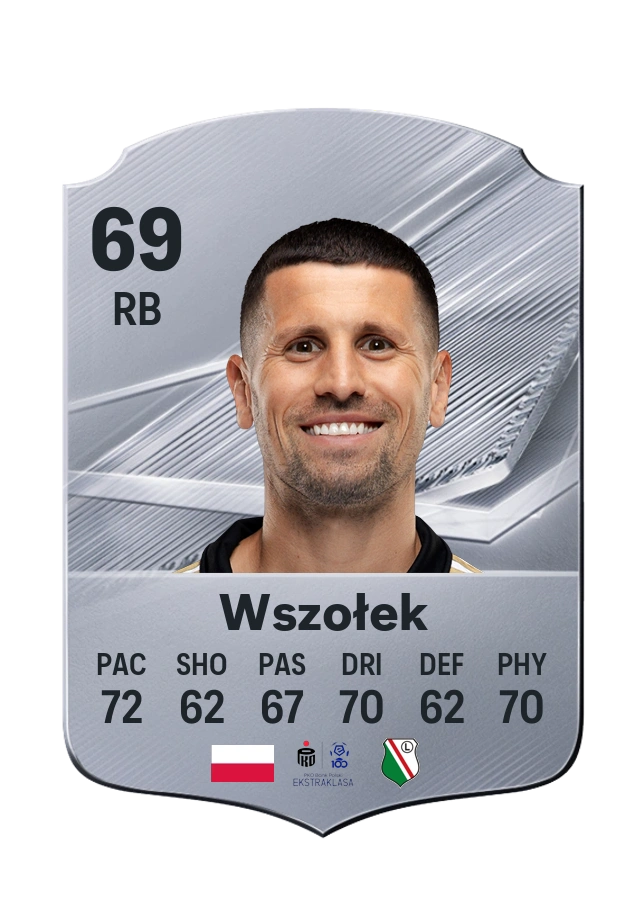 Paweł Wszołek، بطاقة Common، بتقييم 69