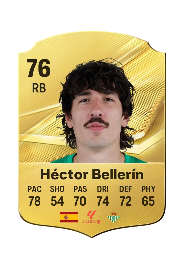 Héctor Bellerín, karta Common, ocena 76