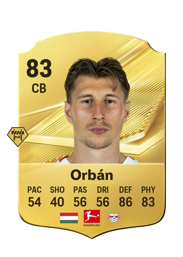 Carte Common de Willi Orbán, note 83