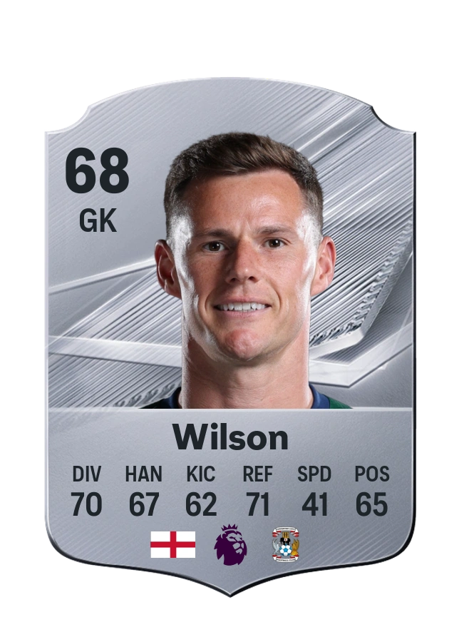 Carta Common di Ben Wilson, valutazione 68