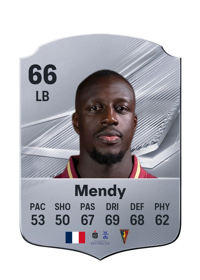 Carta Common di Benjamin Mendy, valutazione 66