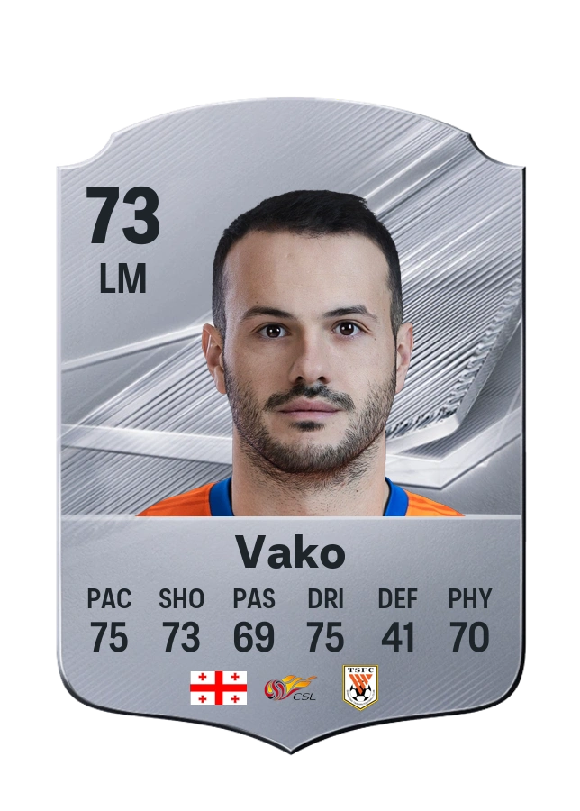 Vako, karta Common, ocena 73