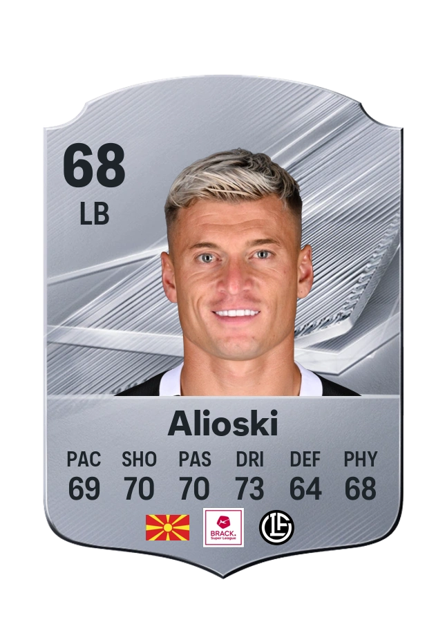 Carta Common di Ezgjan Alioski, valutazione 68