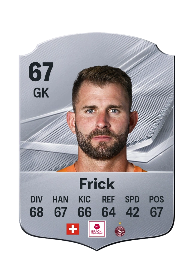 Jérémy Frick, karta Common, ocena 67