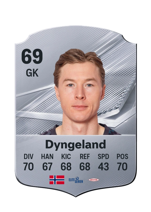 Carta Common di Mathias Dyngeland, valutazione 69