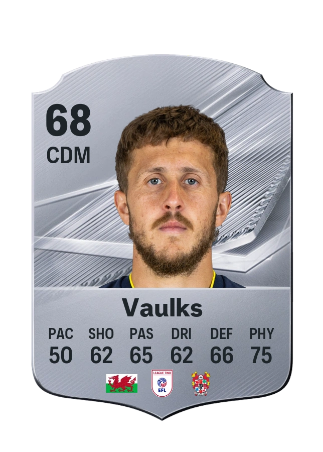 Carta Common di Will Vaulks, valutazione 68