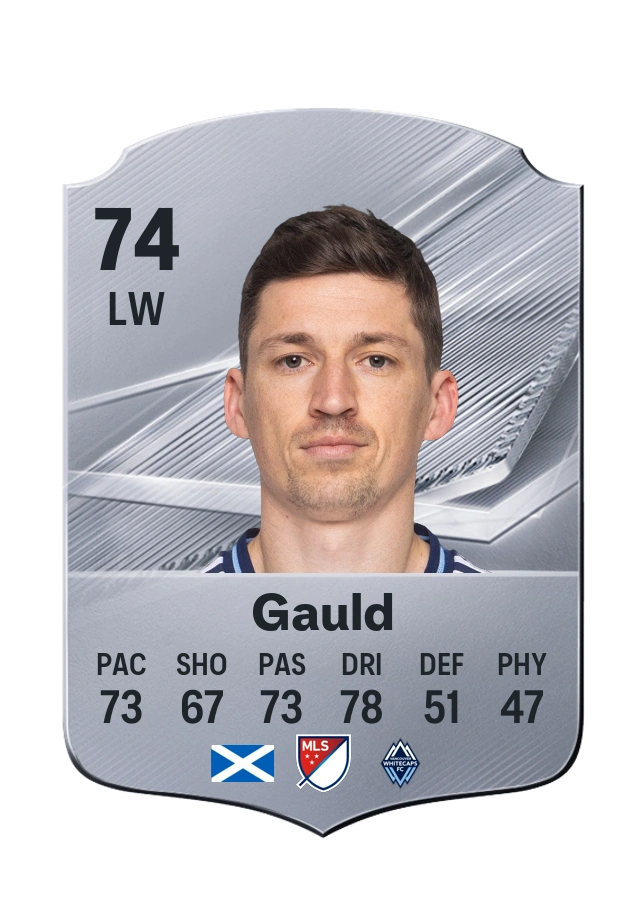 Ryan Gauld, Common kartı, reyting 74