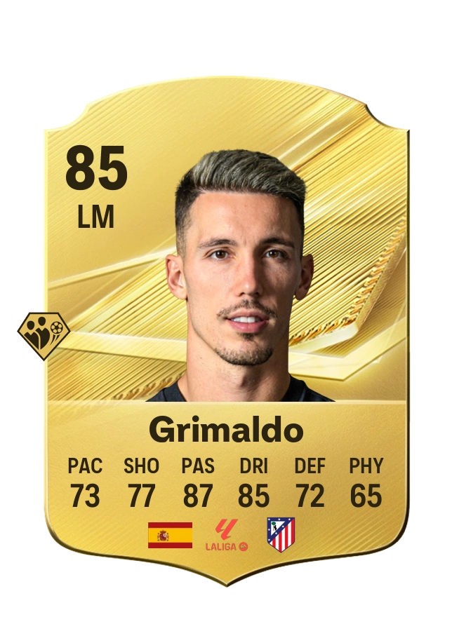 Carta Common di Grimaldo, valutazione 85