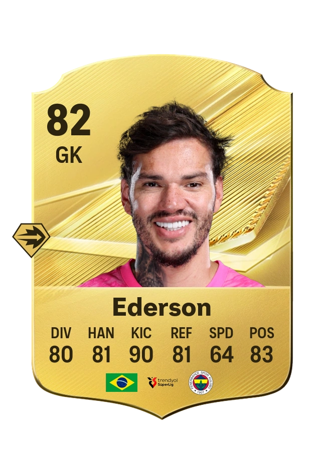 Common-Karte von Ederson, Wertung 82