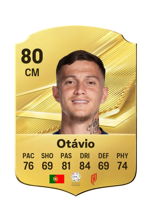 Otávio, Common kartı, reyting 80