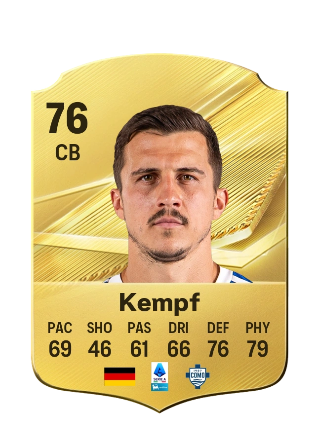 Marc-Oliver Kempf, karta Common, ocena 76