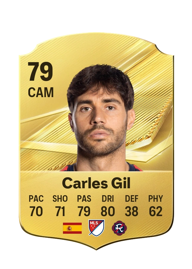 Carles Gil, Common kartı, reyting 79