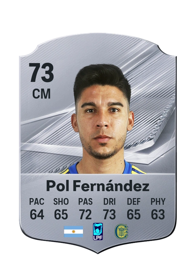 Pol Fernández, Common card, rated 73