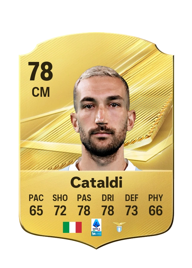 Danilo Cataldi، بطاقة Common، بتقييم 78