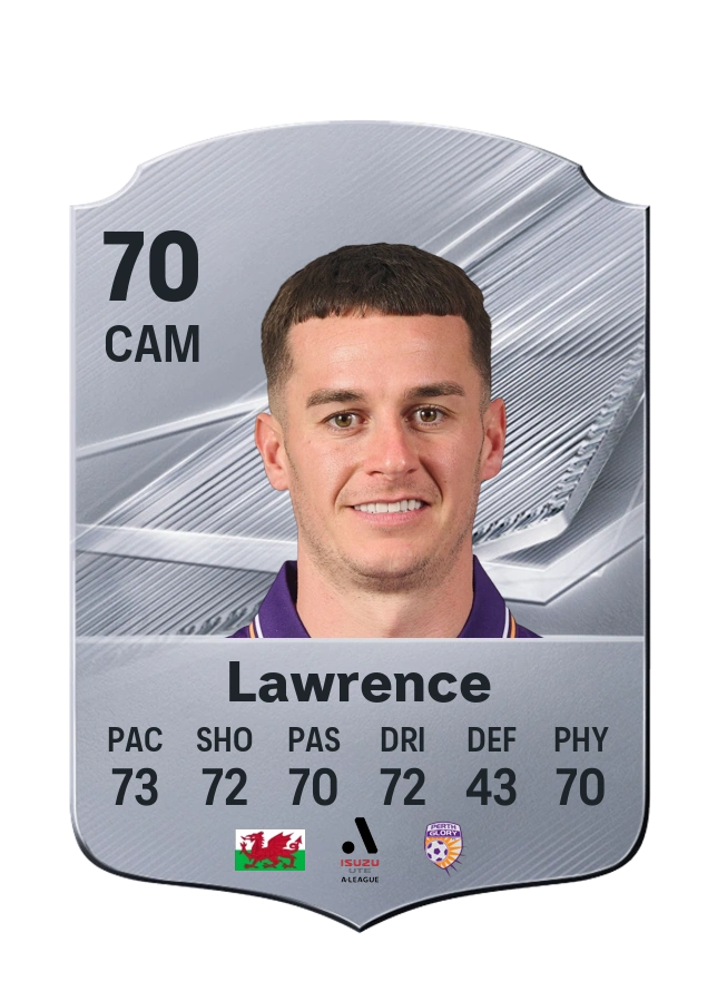 Tom Lawrence, Common card, rated 70
