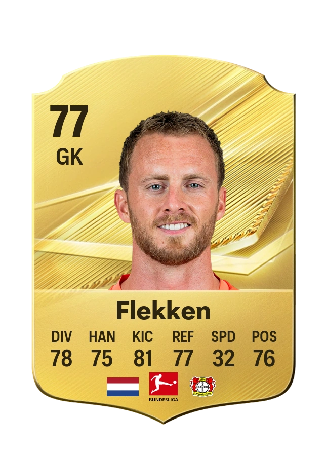 Carta Common de Mark Flekken, overall 77