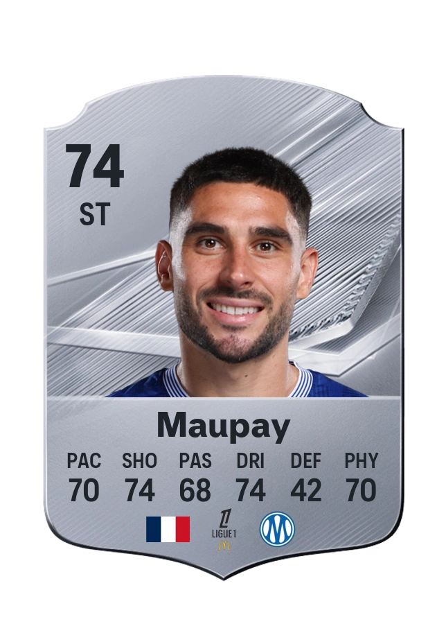 Neal Maupay, Common card, rated 74