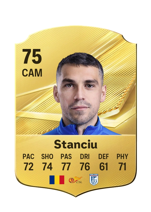 Nicolae Stanciu, Common kartı, reyting 75