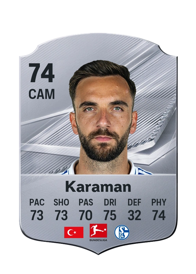 Carta Common di Kenan Karaman, valutazione 74