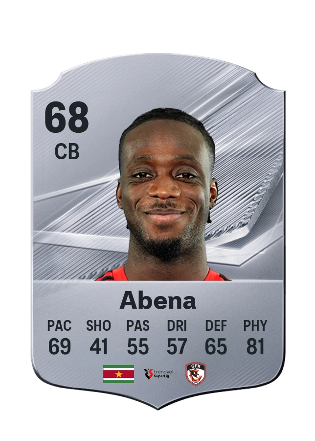 Carta Common de Myenty Abena, overall 68