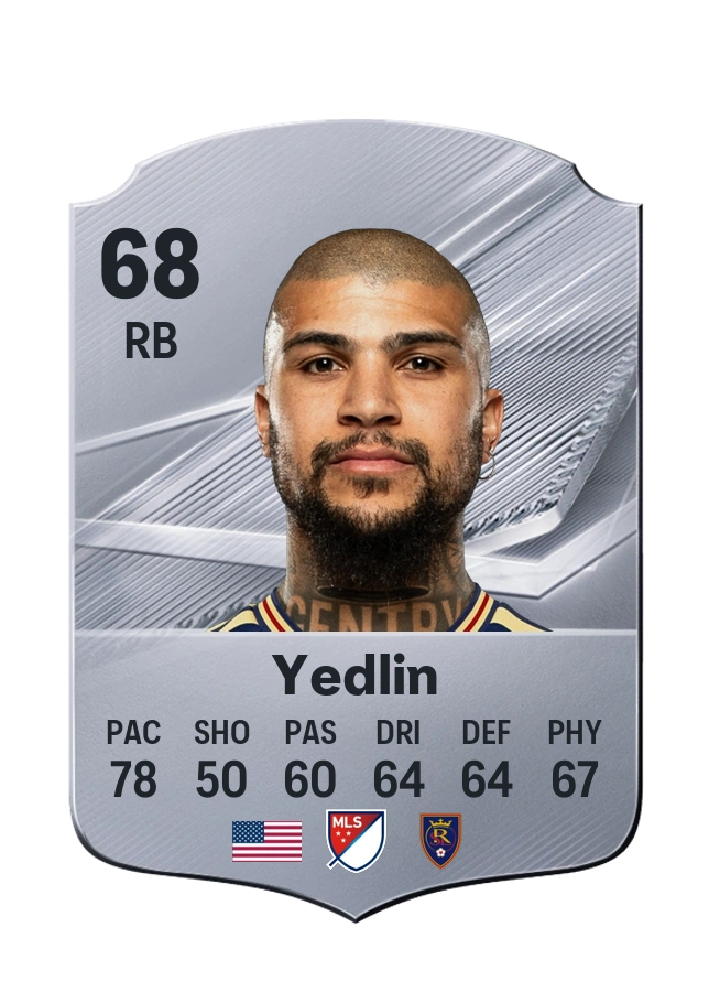 DeAndre Yedlin, Common card, rated 68