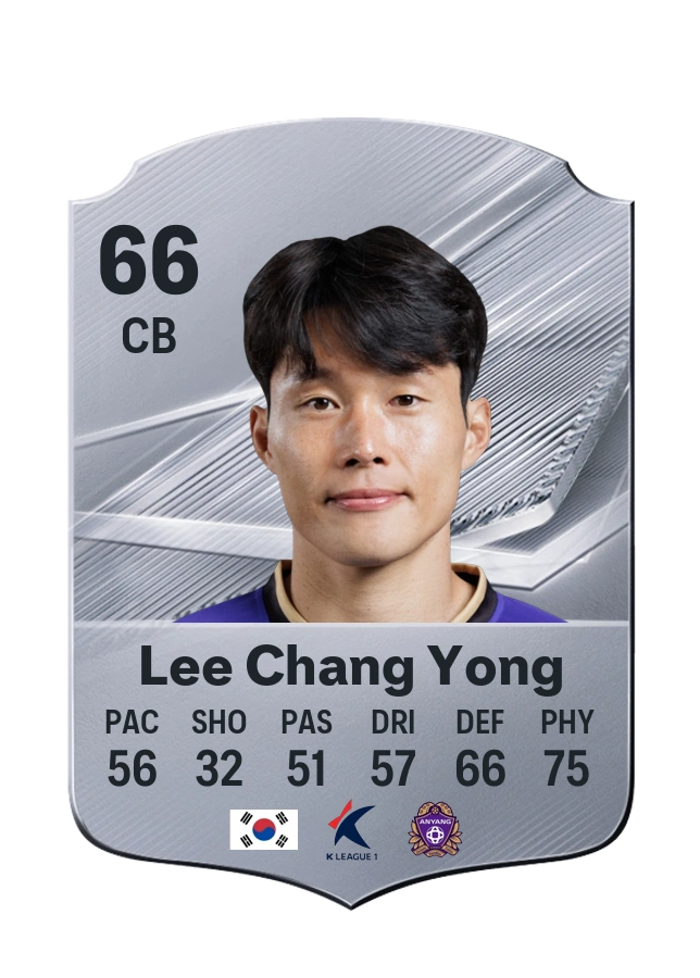 Carte Common de Lee Chang Yong, note 66