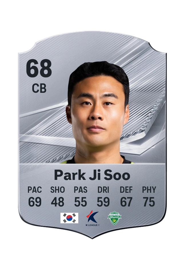 Carta Common di Park Ji Soo, valutazione 68