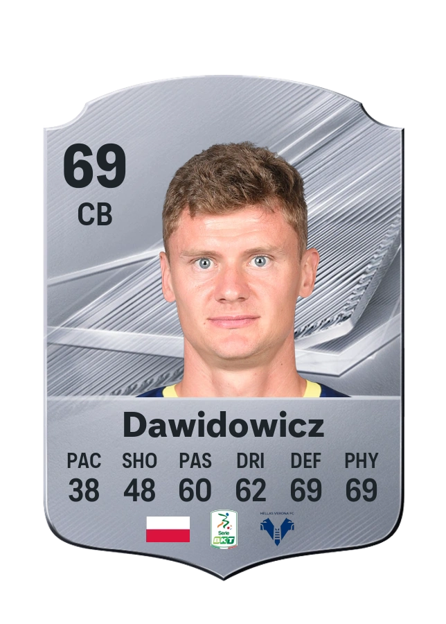 Carta Common de Paweł Dawidowicz, valoración 69