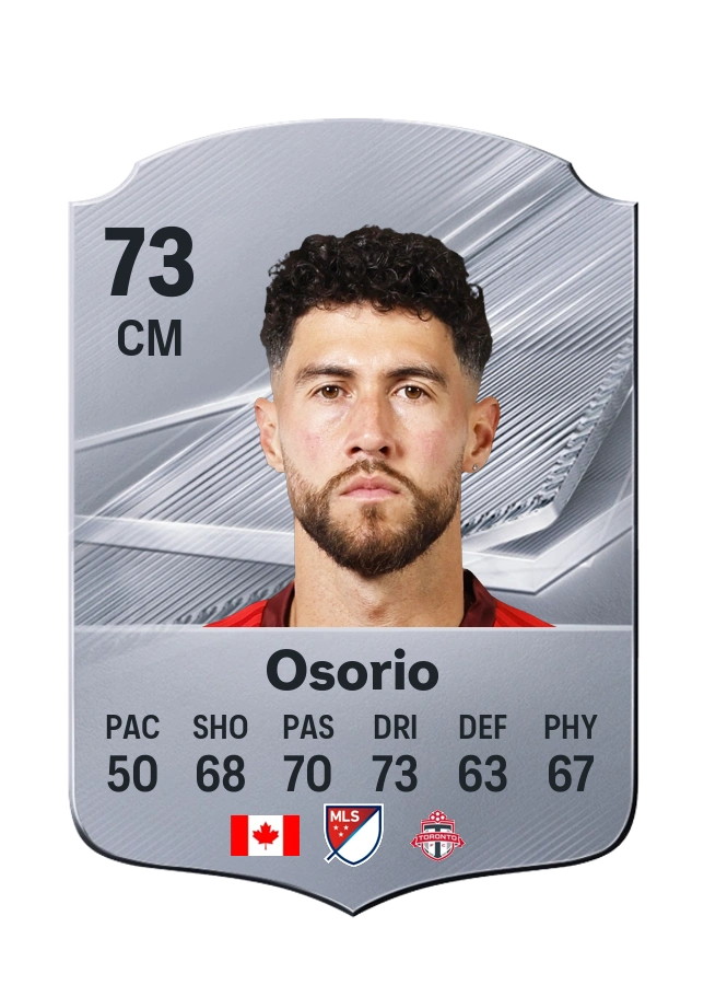 Jonathan Osorio, Common kartı, reyting 73