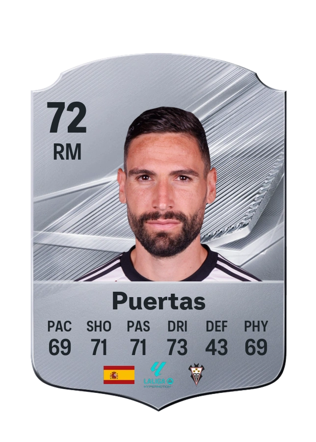 Puertas, karta Common, ocena 72