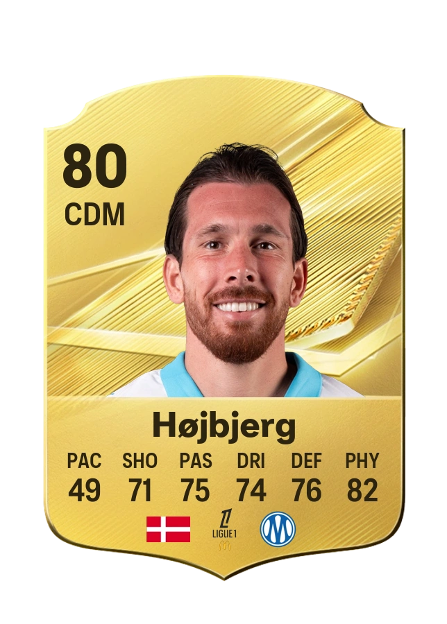 Pierre-Emile Højbjerg, Common-kaart, rating 80