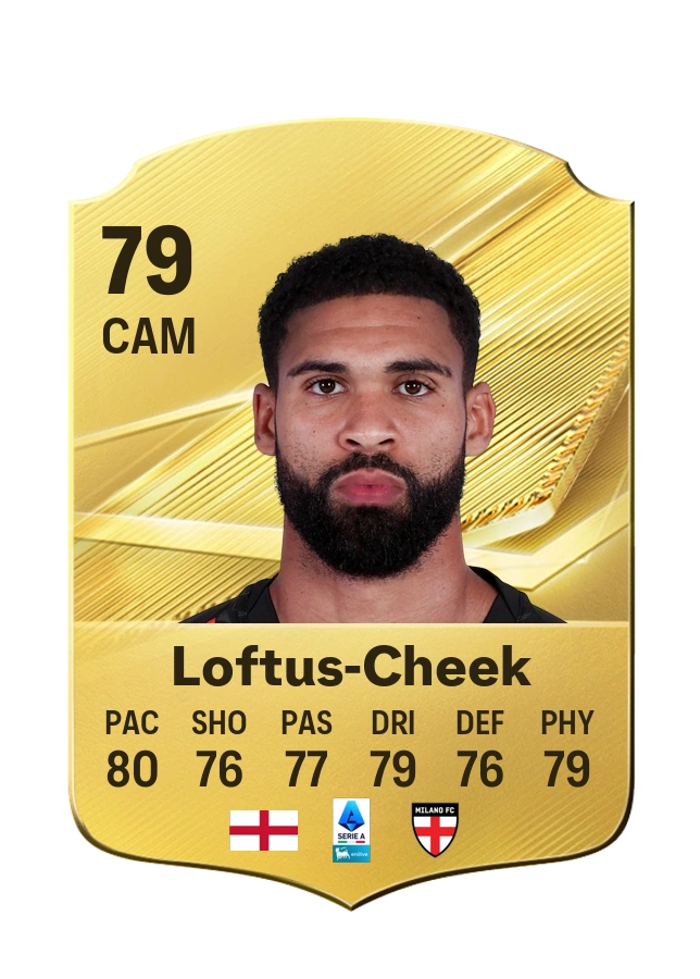 Common-Karte von Ruben Loftus-Cheek, Wertung 79