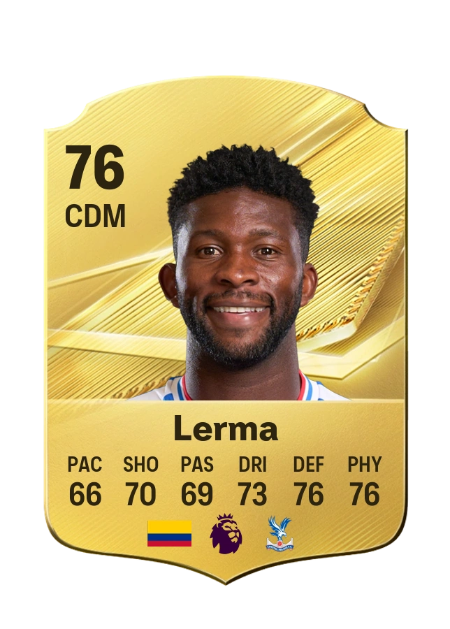 Jefferson Lerma, Common kartı, reyting 76