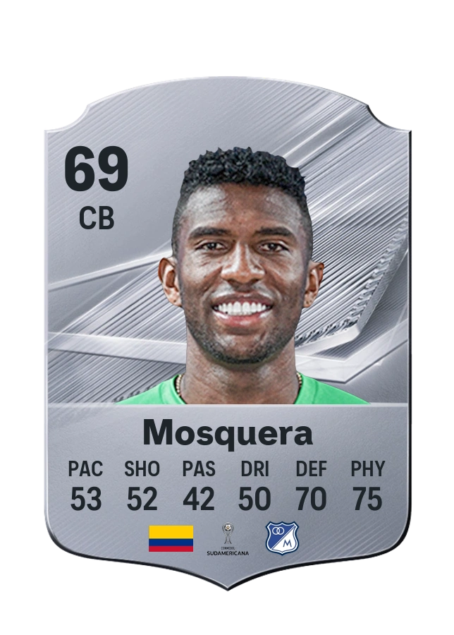 Sergio Mosquera, Common card, rated 69