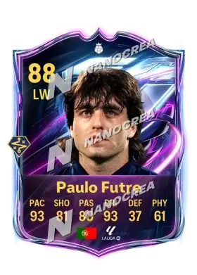 Paulo Futre, Base Hero-kaart, rating 88